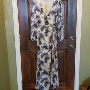Gianni binni wrap dress